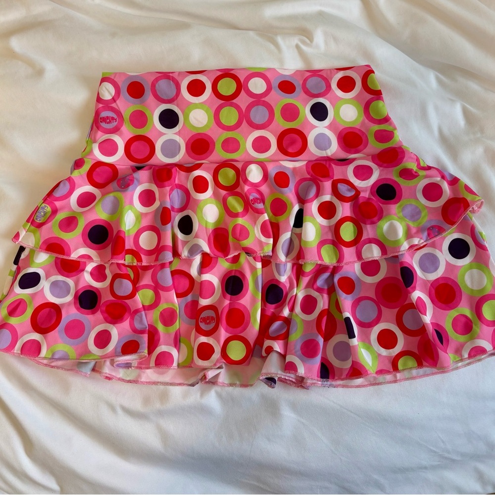 o-mighty mini ruffle y2k skirt